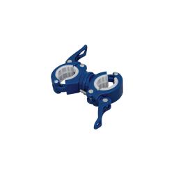 Porte canne ou béquille universel - Bleu - 10 cm