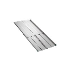 Rampe d'accès portefeuille télescopique Stepless - 143 à 244 cm - Norme ERP - Aluminium - Poids max supporté : - 325 kg