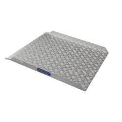 Rampe de seuil non pliable eco - 120 cm - Norme ERP - Aluminium - Poids max supporté : - 250 kg