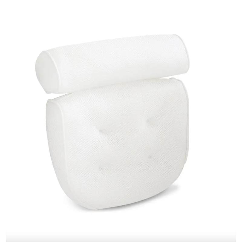Repose-tête de relaxation pour le bain - Blanc - 11 cm
