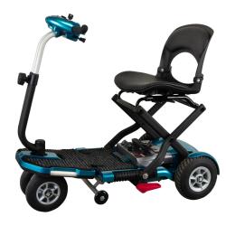 Scooter pliable Bobby roues gonflables - Bleu - 115 kg