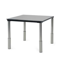 Table à hauteur variable 2 places Vari'Table - Chêne Australie - 90 cm