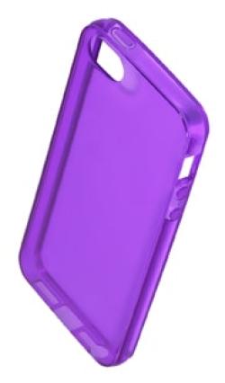 Coque TPU slim iPhone 5/5S/SE uni violet