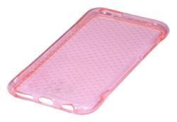 Coque TPU slim iPhone 6/6S transparente uni perl rose