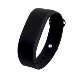 Bracelet d\'alerte connecte noir