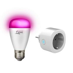 Prise Wifi LOGICOM Pack Prise + Ampoule