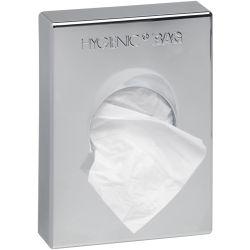 Distributeur de sachets d'hygiène féminine mural JVD Blanc