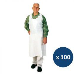 Tablier de protection non stérile - lot de 100