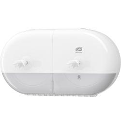 Double distributeur papier toilette Système T9 SmartOne Mini Tork Blanc