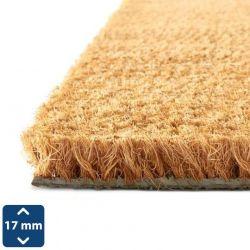 Tapis brosse coco sur mesure 17 mm