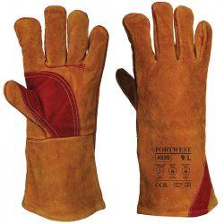 Gant de soudeur en cuir renforcé type A XL