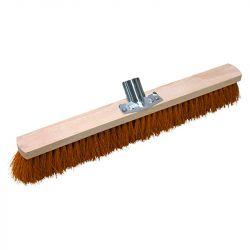 Balai coco synthétique 60 cm douille métallique Ø28 mm