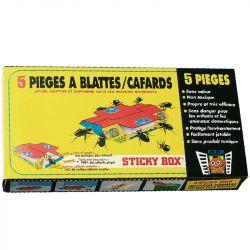 Piège à cafards blattes et cancrelats lot de 5