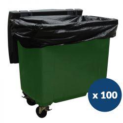 Housse conteneur renforcée 55 microns x100 340 L