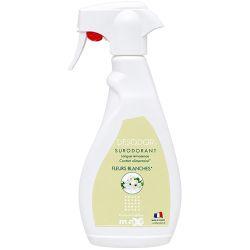 Désodorisant surodorant parfumé spray 500 ml Fleurs blanches