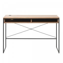 PROMO Bureau en bois avec niches 120cm TOPORIA MEUBLES & DESIGN