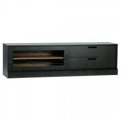 WOOOD - Meuble TV 180cm en bois de pin massif RAMERY MEUBLES & DESIGN
