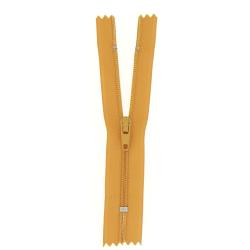 Fermeture nylon non séparable ocre, 12 cm - Bergère de France