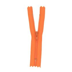 Fermeture nylon non séparable orange, 20 cm - Bergère de France