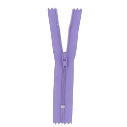Fermeture nylon non séparable parme, 20 cm - Bergère de France