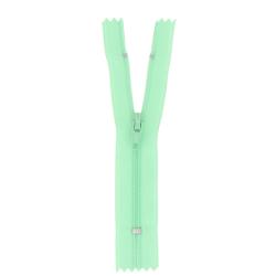 Fermeture nylon non séparable vert d'eau, 18 cm - Bergère de France