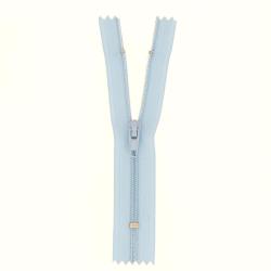 Fermeture nylon non séparable bleu ciel, 18 cm - Bergère de France
