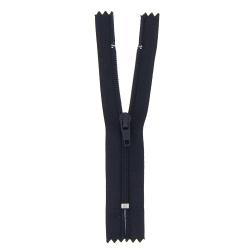 Fermeture nylon non séparable bleu marine, 12 cm - Bergère de France