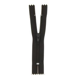 Fermeture nylon non séparable marron foncé, 20 cm - Bergère de France