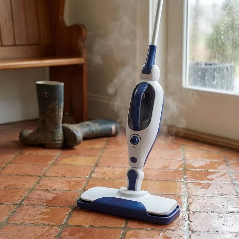 Balai vapeur 2-en-1 nettoyeur à vapeur 1300W - Ducatillon