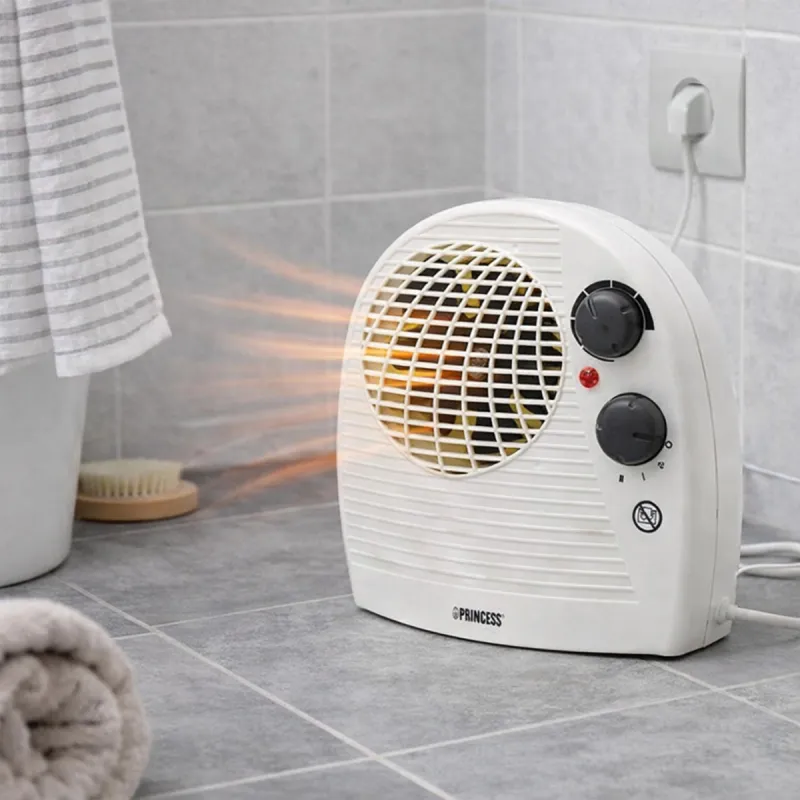 Chauffage salle de bain horizontal thermostat réglable 2000W - Ducatillon
