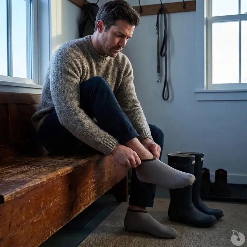 Chaussons Rouchette pour bottes gris du 36/37 au 46/47 - Taille 36 - 37