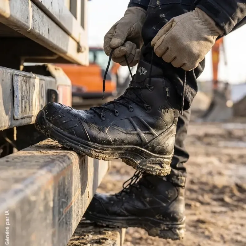 Chaussures de sécurité HAIX Airpower XR 810 GTX noires S7 - Taille 47
