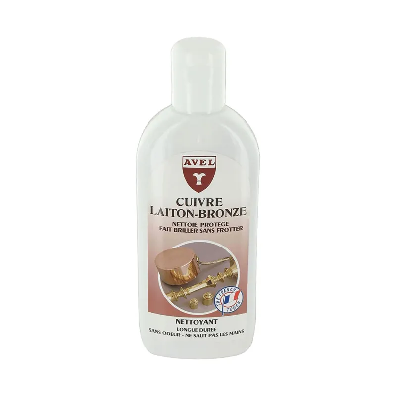 Crème nettoyante et protectrice Cuivre Laiton Bronze - 250ml - Ducatillon
