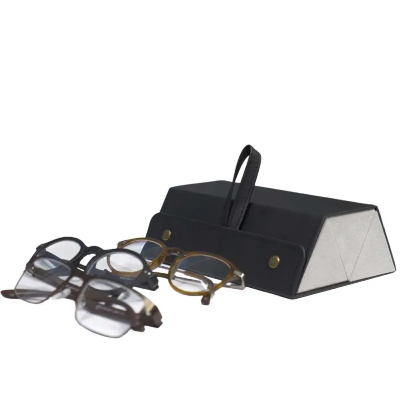 Etui à lunettes 3 paires - Rangement compact et pratique - Ducatillon