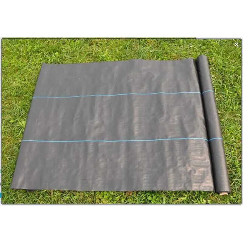 Feutre de paillage écologique 90 g/m² - 1x10m pour protection des cultures - Ducatillon