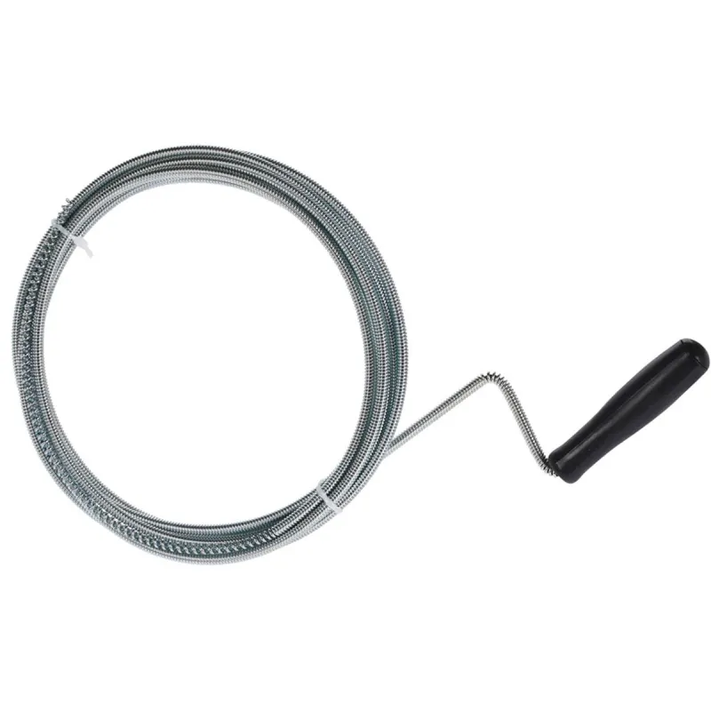 Furet de Nettoyage pour Canalisation 3m - Métal avec Poignée - Ducatillon