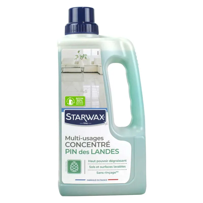 Nettoyant multi-usages concentré pin des landes 1L Starwax