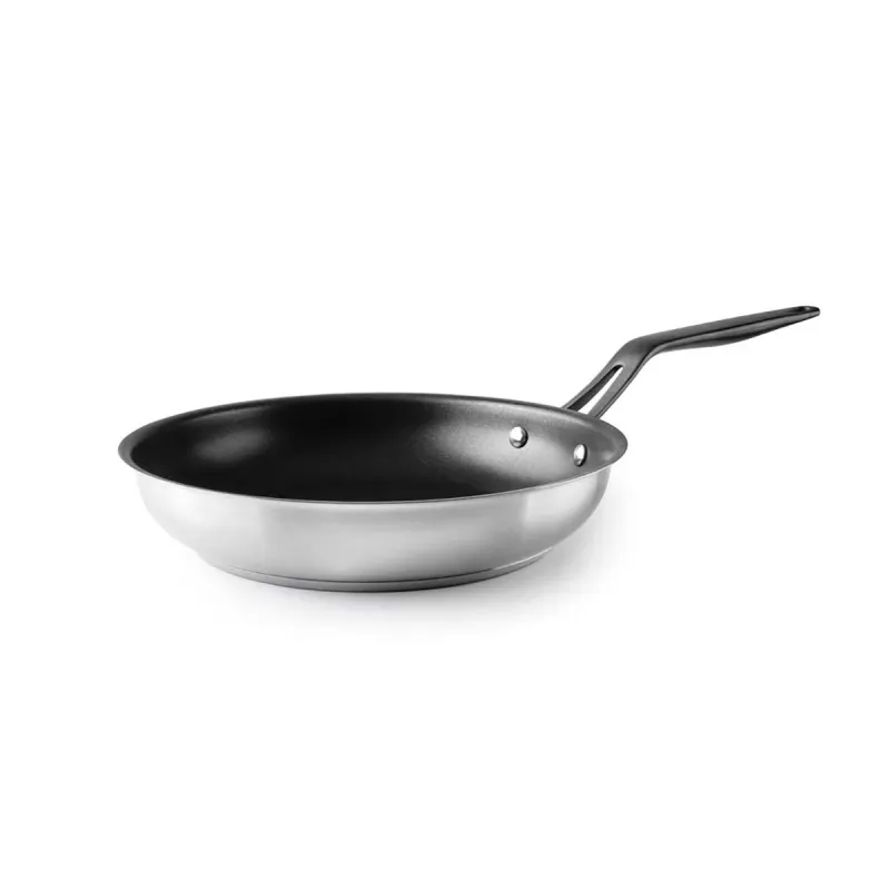 Poêle Origin Anti-Adhésif Ø28cm en Acier Inoxydable - Tous système de cuisson - Lacor
