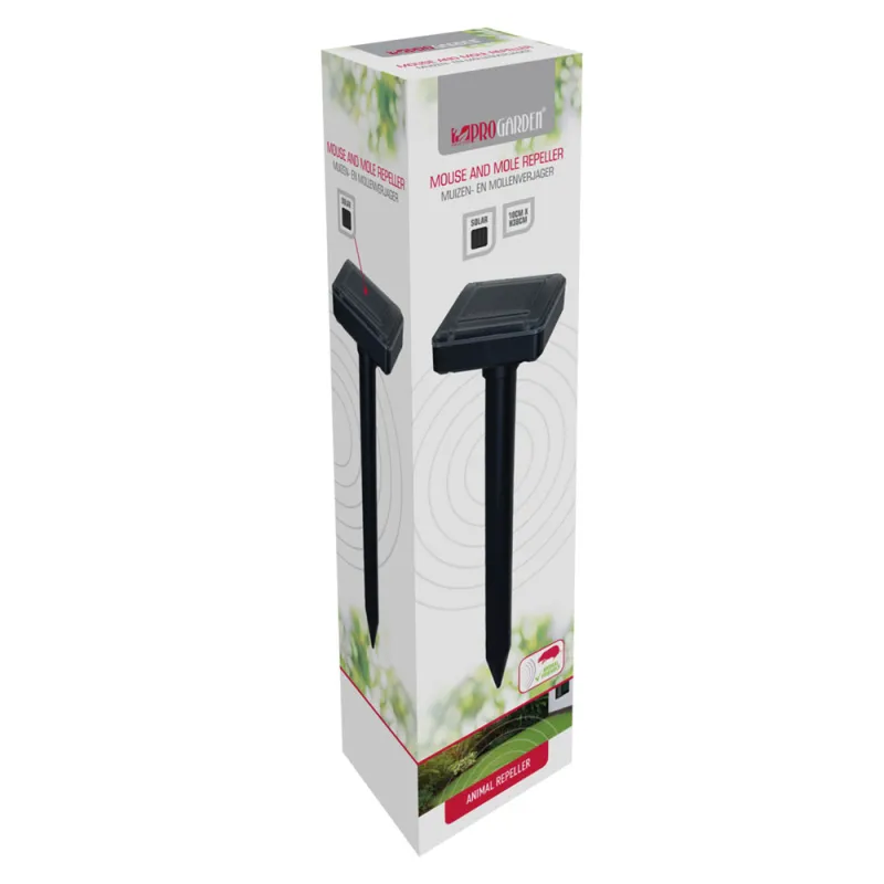 Répulsif solaire à vibrations pour taupes et souris - Ducatillon