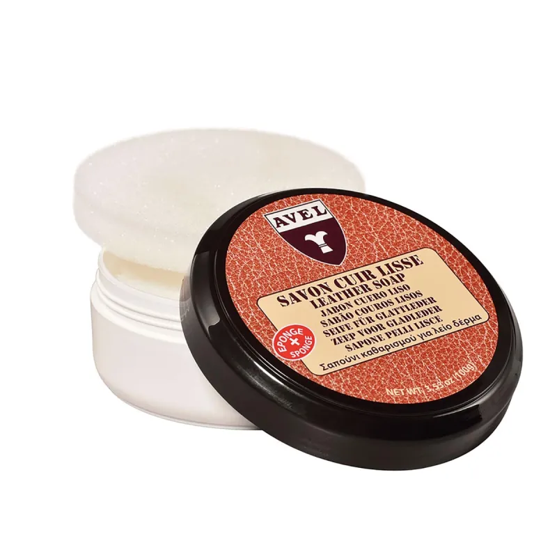 Savon Cuir Régénérant et Nettoyant 100ml - Avel - Ducatillon
