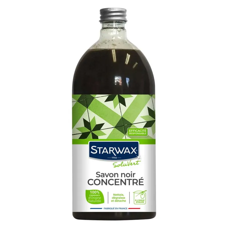 Savon noir concentré huile d'olive multi-usages 1L Starwax