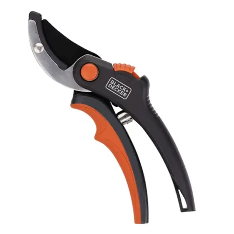 Sécateur Black&Decker 20cm - Coupe précise et ergonomique - Ducatillon