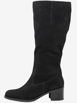Bottes pour jambe large largeur g*, XXL, noir uni, taille 39, Sheego - helline