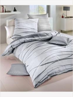 Linge de lit flanelle fine douce, couleur blanc, taille 80x80/155x220 cm, marque Kaeppel - helline
