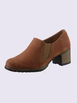 Trotteurs à front haut de fabrication portugaise, couleur marron, taille 40 - helline