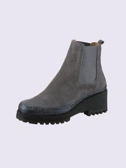 Bottines de fabrication espagnole, couleur gris, taille 38 - helline