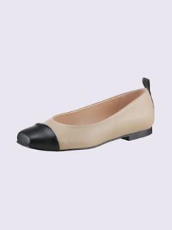Ballerines de fabrication espagnole, couleur marron, taille 38 - helline