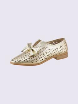 Trotteurs de fabrication espagnole, couleur or, taille 38 - helline