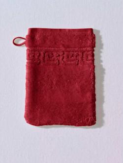 Serviette qualité luxe, coleur rouge cerise - HELLINE