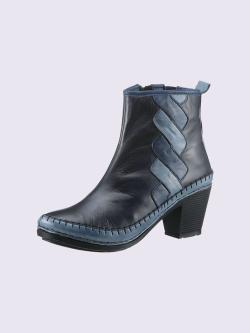 Bottines largeur g*, couleur bleu, taille 42, marque Gemini - helline